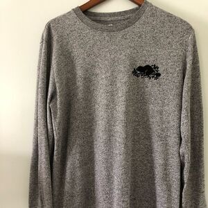 Roots Gray Long sleeve Shirt Size S